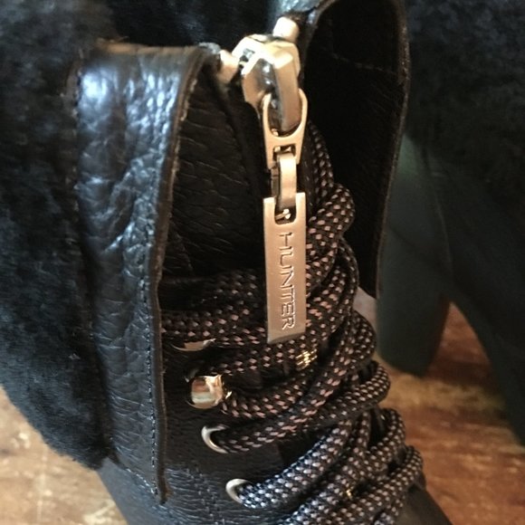 Hunter Boots Leather Circa 2010 Rare - Picture 4 of 6